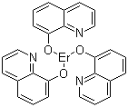 三(8-羟基喹啉)-铒分子结构 (CAS 23606-16-8)