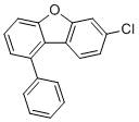 7-氯-1-苯基二苯并[b,d]呋喃分子结构 (CAS 2360830-97-1)