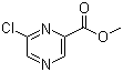 结构式 CAS# 23611-75-8, 6-氯-2-吡嗪甲酸甲酯