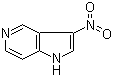 3-硝基-5-氮杂吲哚分子结构 (CAS 23612-35-3)