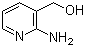 2-氨基-3-羟甲基吡啶分子结构 (CAS 23612-57-9)