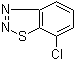 7-氯-1,2,3-苯并噻二唑分子结构 (CAS 23621-88-7)