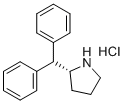 (R)-2-二苯甲基吡咯烷盐酸盐分子结构 (CAS 23627-61-4)