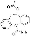 structure of CAS# 236395-14-5, Eslicarbazepine acetate;(S)-(-)-10-Acetoxy-10,11-dihydro-5H-dibenz[b,f]azepine-5-carboxamide