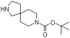 2,8-二氮杂螺[4.5]癸烷-8-羧酸叔丁酯分子结构 (CAS 236406-39-6)