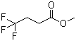 4,4,4-三氟丁酸甲酯分子结构 (CAS 2365-82-4)