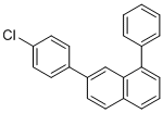 7-(4-Chlorophenyl)-1-phenylnaphthalene molecular structure (CAS 2366209-87-0)