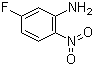 结构式 CAS# 2369-11-1, 5-氟-2-硝基苯胺