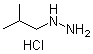 2-甲基丙基肼盐酸盐分子结构 (CAS 237064-47-0)
