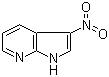 3-硝基-7-氮杂吲哚分子结构 (CAS 23709-47-9)