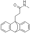 N-甲基-9,10-乙桥蒽-9(10H)-丙酰胺分子结构 (CAS 23716-34-9)