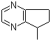 structure of CAS# 23747-48-0, 6,7-Dihydro-5-methyl-5(H)-cyclopentapyrazine;5-Methyl-6,7-dihydro-5H-cyclopenta(b)pyrazine