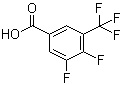 3,4-二氟-5-三氟甲基苯甲酸分子结构 (CAS 237761-76-1)
