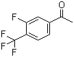 3'-氟-4'-(三氟甲基)苯乙酮分子结构 (CAS 237761-81-8)