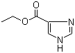 咪唑-4-甲酸乙酯分子结构 (CAS 23785-21-9)