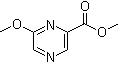 6-甲氧基-2-吡嗪羧酸甲酯分子结构 (CAS 23813-24-3)