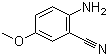2-氰基-4-甲氧基苯胺分子结构 (CAS 23842-82-2)
