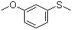3-甲氧基茴香硫醚分子结构 (CAS 2388-74-1)