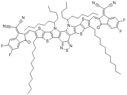 Y6-BO-4F分子结构 (CAS 2389125-23-7)