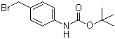 tert-Butyl 4-(bromomethyl)phenylcarbamate molecular structure (CAS 239074-27-2)