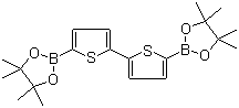 2,2'-二噻吩-5,5'-二硼酸二频哪醇酯分子结构 (CAS 239075-02-6)