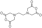 乙二胺四乙酸二酐分子结构 (CAS 23911-25-3)