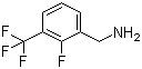 2-氟-3-(三氟甲基)苄胺分子结构 (CAS 239135-49-0)