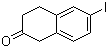 6-碘-2-四氢萘酮分子结构 (CAS 239783-48-3)