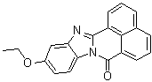 11-乙氧基-7H-苯并咪唑并[2,1-a]苯并[de]异喹啉-7-酮分子结构 (CAS 23986-04-1)