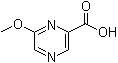 structure of CAS# 24005-61-6, 6-Methoxy-2-pyrazinecarboxylic acid;6-Methoxy-2-pyrazinoic acid