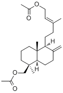 Agathadiol diacetate分子结构 (CAS 24022-13-7)