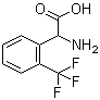 2-(三氟甲基)苯基甘氨酸分子结构 (CAS 240490-00-0)