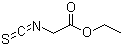 异硫氰基乙酸乙酯分子结构 (CAS 24066-82-8)