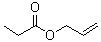丙酸烯丙酯分子结构 (CAS 2408-20-0)