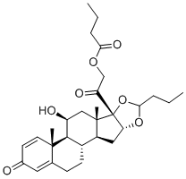 Budesonide 21-Butyrate Impurity molecular structure (CAS 2408495-96-3)