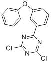 2,4-Dichloro-6-(dibenzo[b,d]furan-1-yl)-1,3,5-triazine molecular structure (CAS 2408705-92-8)