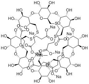 Dimethyl Amino Sugammadex molecular structure (CAS 2412952-96-4)