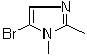 5-Bromo-1,2-dimethylimidazole molecular structure (CAS 24134-09-6)