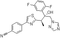 结构式 CAS# 241479-67-4, 艾沙康唑