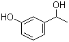 结构式 CAS# 2415-09-0, 3-(1-羟乙基)苯酚