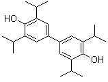 3,3',5,5'-四异丙基-4,4'-二羟基联苯分子结构 (CAS 2416-95-7)