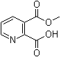 3-(Carbomethoxy)picolinic acid molecular structure (CAS 24195-02-6)