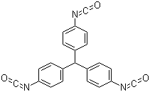 4,4',4''-三苯甲烷三异氰酸酯分子结构 (CAS 2422-91-5)