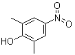 2,6-二甲基-4-硝基苯酚分子结构 (CAS 2423-71-4)