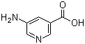 structure of CAS# 24242-19-1, 5-Aminonicotinic acid