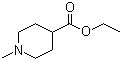 Ethyl 1-methyl-4-piperidinecarboxylate molecular structure (CAS 24252-37-7)