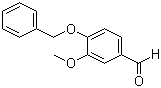 4-Benzyloxy-3-methoxybenzaldehyde molecular structure (CAS 2426-87-1)