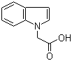 Indol-1-yl-acetic acid molecular structure (CAS 24297-59-4)
