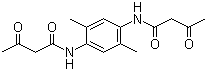 N,N'-(2,5-Dimethyl-1,4-phenylene)bis(3-oxobutyramide) molecular structure (CAS 24304-50-5)