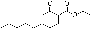 Ethyl 2-acetyldecanoate molecular structure (CAS 24317-95-1)
